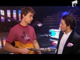 Alexander Rybak invata limba romana (backstage X Factor Romania)