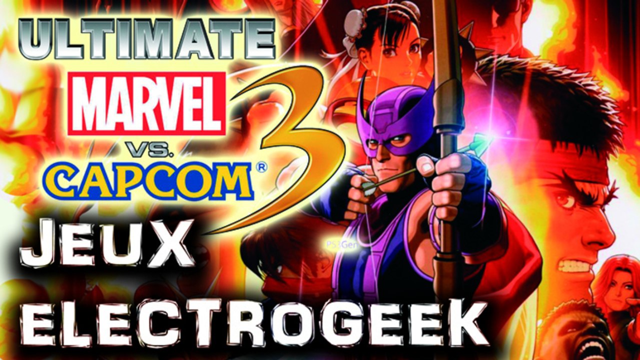 Jeux Electrogeek 96 test "Ultimate Marvel vs Capcom 3" [X360/PS3]