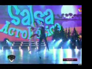 Pedro y Paula en SM 3 (Paula BAILE SALSA ACROBÁTIVA) - 16 de Diciembre