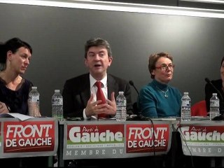 Jean-Luc Mélenchon au débat "Négawatt"