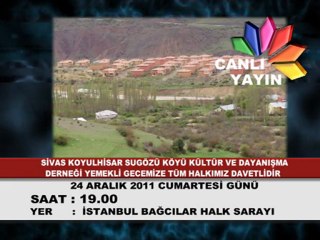 SUGÖZÜ KÖYÜ DERNEK GECESİ