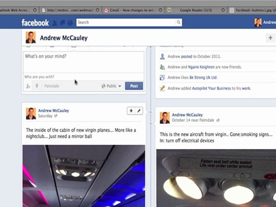 The Facebook Status Updates