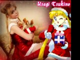 cosplay Usagi Tsukino sailor moon Merry Christmas