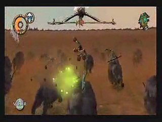 Brave : A la Recherche d'Esprit Danceur (PS2) - Chasse à dos de bisons !