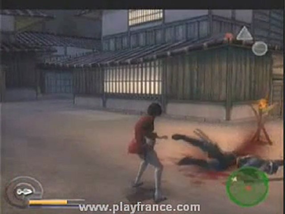 Red Ninja : End Of Honor (PS2) - Deux manières d'en finir avec vos ennemis !