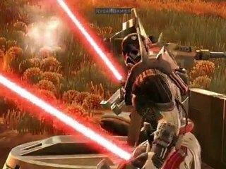 Star Wars The Old Republic Gameplay - Witness the POWER of a padawan to sith Lord