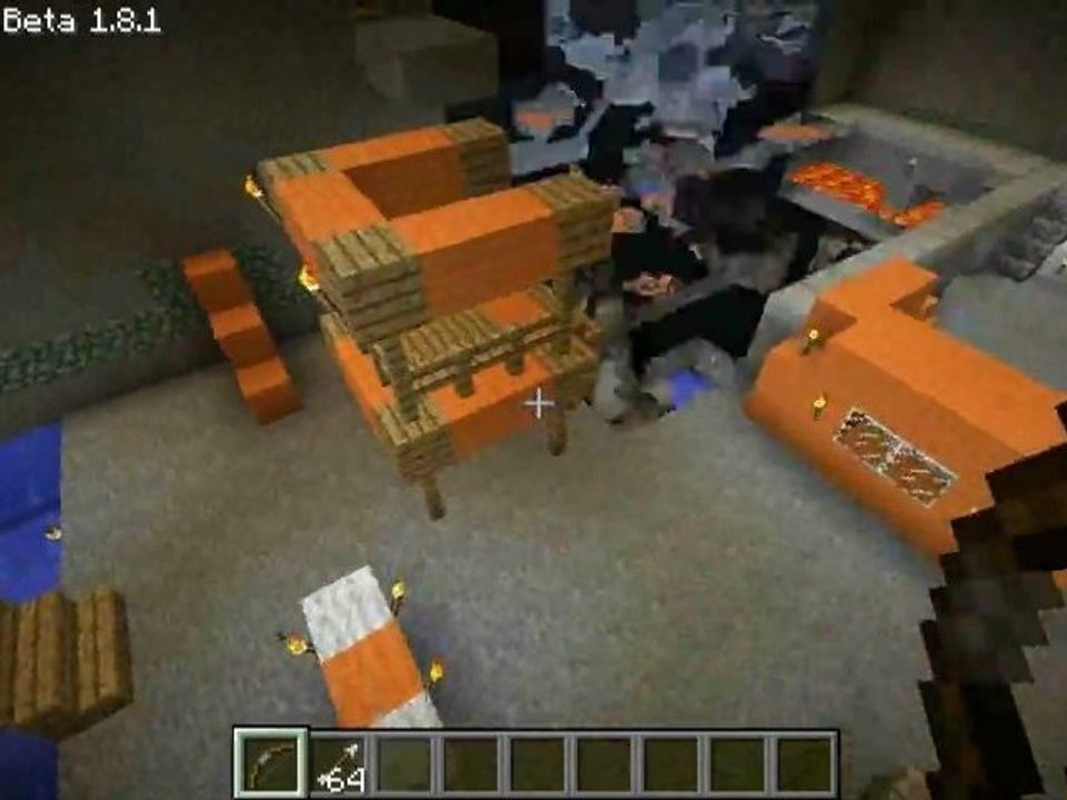 Minecraft : Kouranne et le staff de MHM dans le...