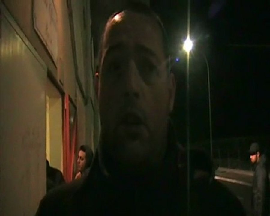 Eric Stella pour supra tv (apres match fc martigues luzenac)