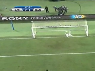 FC Barcelona 1 - 0 Santos | 17' Lionel Messi