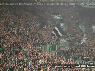 Basket Pao vs Barca Atmosphere