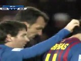 Barcelona 3 - Santos 0 (Cesc Fabregas)