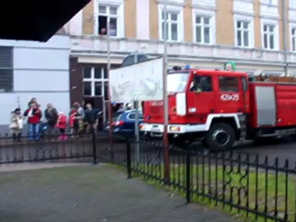 Interwencja straży pożarnej w Drawsku