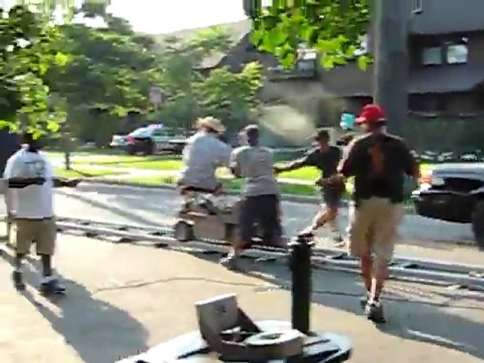 Transformers 2 (Filming on set )