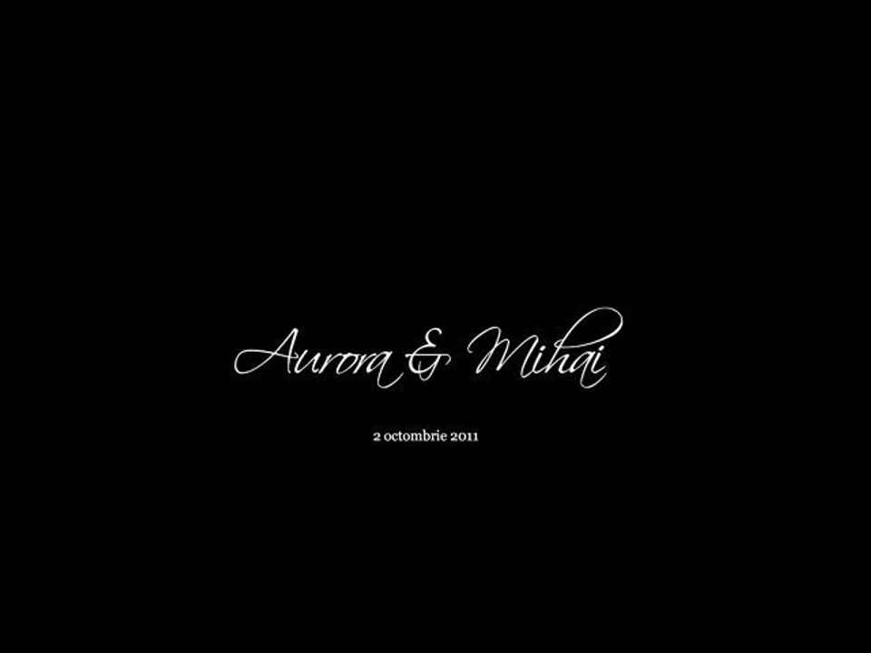 Aurora & Mihai {Wedding Slideshow}