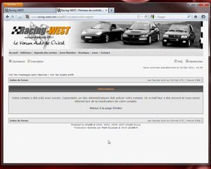 TUTO N°1 : Comment s'inscrire sur le forum Racing-WEST ?