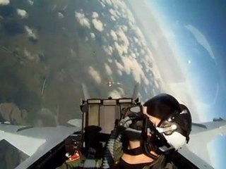 Une GoPro dans un avion de combat F18