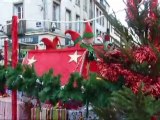 La parade du Père Noël à Coutances