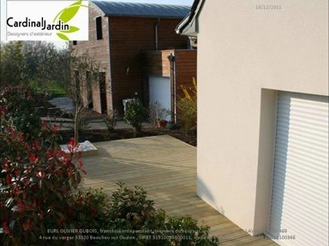 2 projets de terrasse en pin classe IV