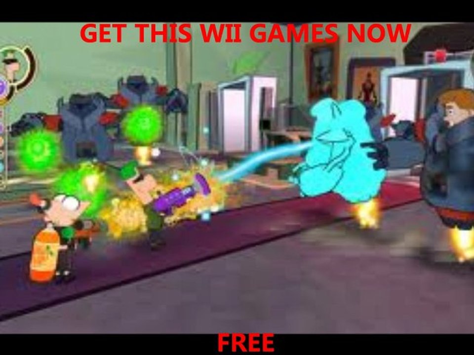 Legal and free downloads: Phineas Ferb wii