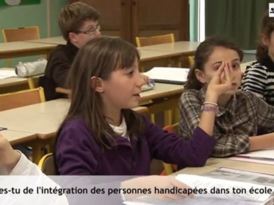 Ils s'expriment sur le handicap (vidéo n°1)