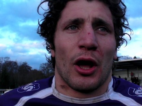 Rugby Fédérale 1 - Anthony Frenet après USB - Montauban