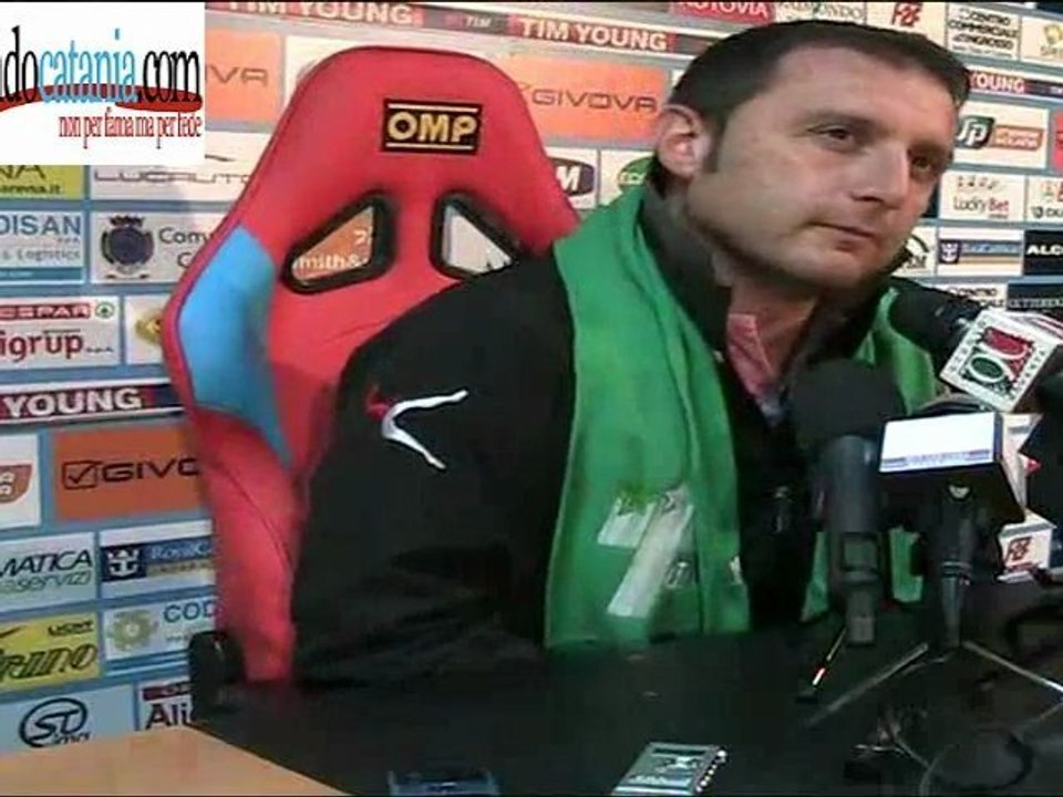 Conferenza Integrale Mangia post Catania-Palermo 2-0