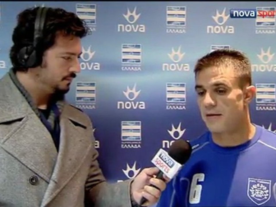 Video με τους  Πάντο και Ανδράλα  μετά το τέλος του αγώνα Ολυμπιακός - ΠΑΣ- by scholianos.blogspot.com