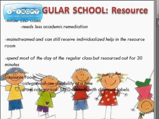 educ placement & priorities