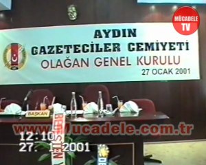 Aydın Gazeteciler Cemiyeti 2001 Genel Kurulu