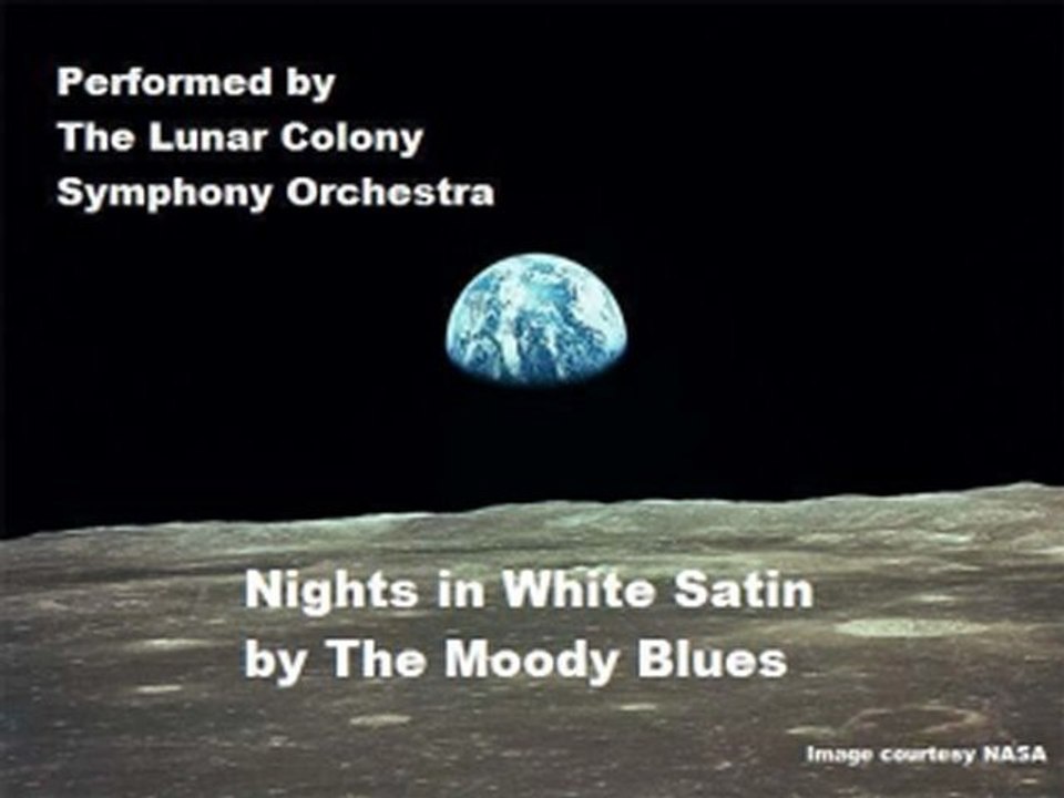SYMPHONIC NIGHTS IN WHITE SATIN BY MOODY BLUES