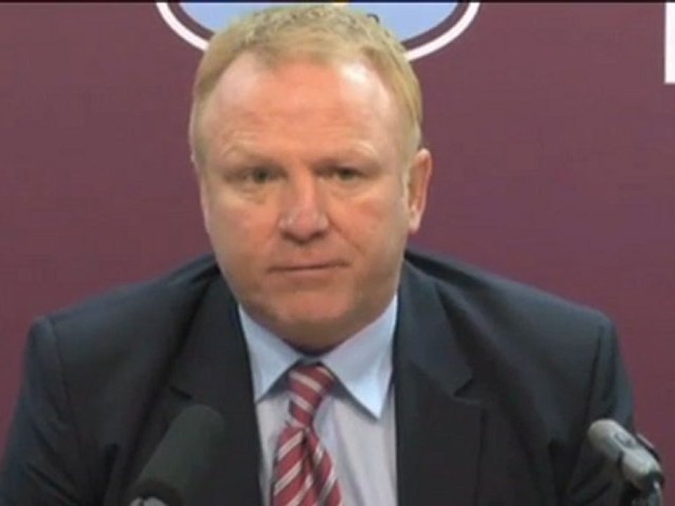 McLeish läßt Dampf ab