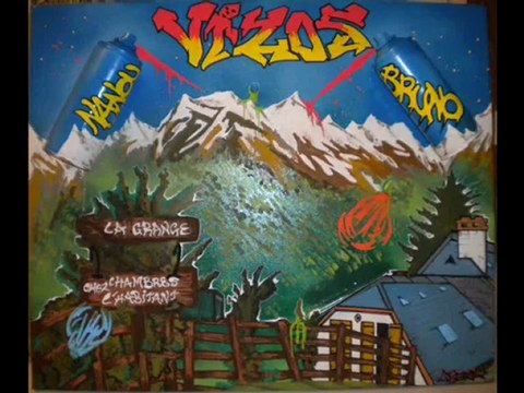 Graffitis-Peintures-Toille + Remix Assassin (Psyko Culture)