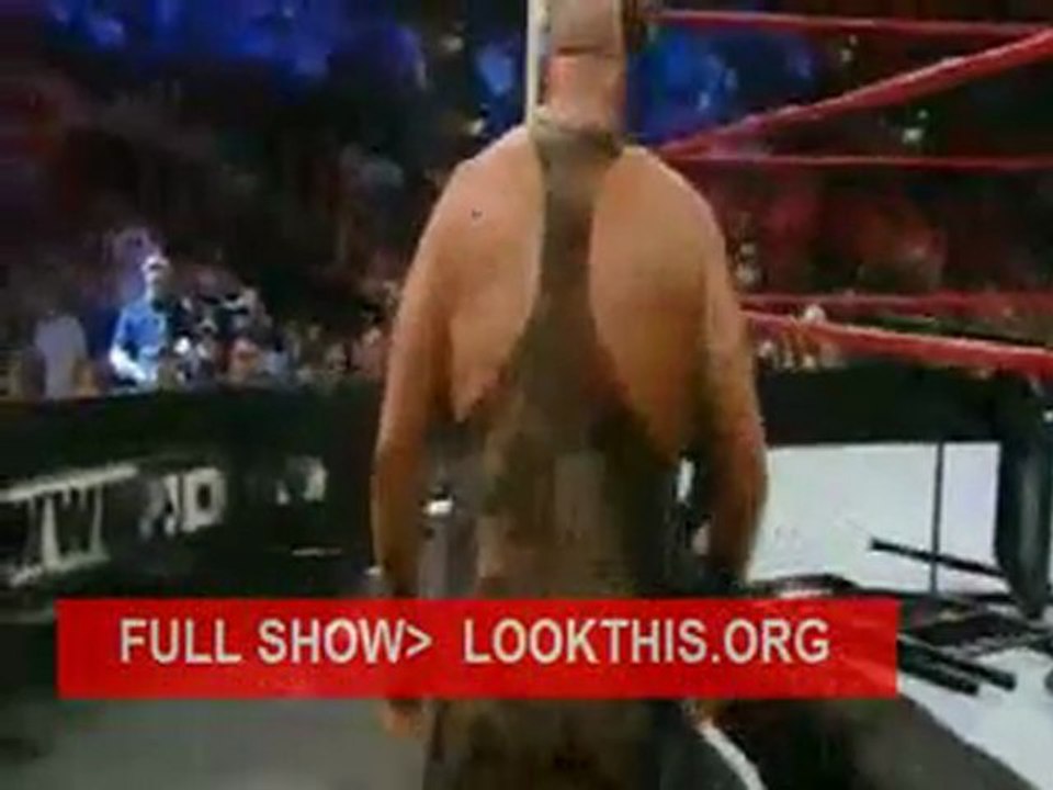 TLC 2011 Big Show vs Mark Hendry full match