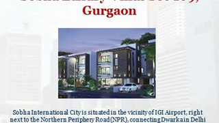 Sobha International City, [+91-9560297002], Villa in Gurgaon, Sobha City Gurgaon