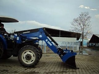 new holland traktöre portatif ön yükleyici kepçe
