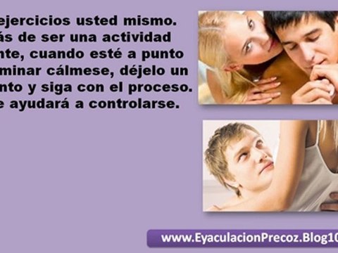 como retardar la eyaculacion