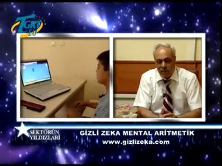 Gizli Zeka Mental Aritmetik TGRT videosunu izle