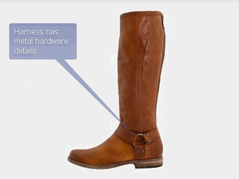 FRYE PHILLIP HARNESS TALL BOOTS