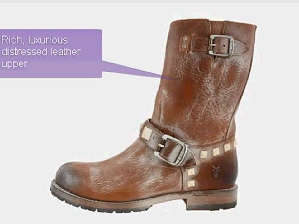 FRYE ROGAN ENGINEER STUDDED BOOT