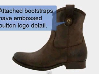 FRYE MELISSA BUTTON SHORT BOOT