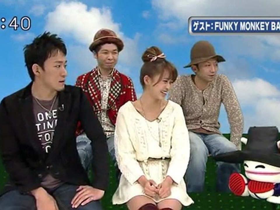 sakusaku 111219 2 ゲストはFUNKY MONKEY BABYSの三人です 1/5