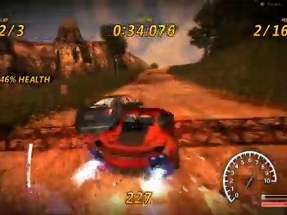 Gameplay Flatout 3 : Chaos and destruction