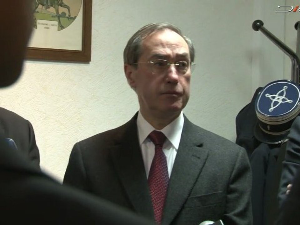 Déplacement de Claude Guéant à Troyes