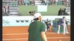 Roland Garros 2005 Powered by Smash Court Tennis (PS2) - Match entre le Français Grosjean et l'Espagnol Ferrero