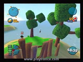 Worms 4: Mayhem (PS2) - 7e mission du jeu.