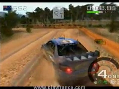 WRC Sébastien Loeb Edition 2005 (PS2) - Petite spéciale en Australie.