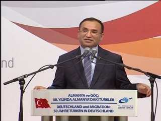 Başbakan Yardımcısı Bekir Bozdağ' ın "50.Yılında, Almanya'daki Türkler" Sempozyumu, Gala Yemeği  açılış konuşması.