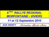 Rallye de Morfontaine Viviers 2010 1e partie