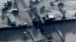 Preditor video shows last U.S. convoy leaving Iraq.