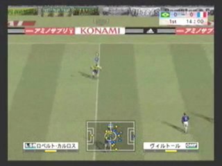 Winning Eleven 8 Liveware Evolution (PS2) - Démonstration du jeu